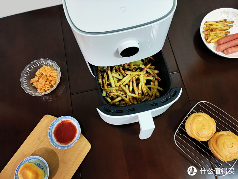 米家智能空气炸锅：无油无烟，啥都能做