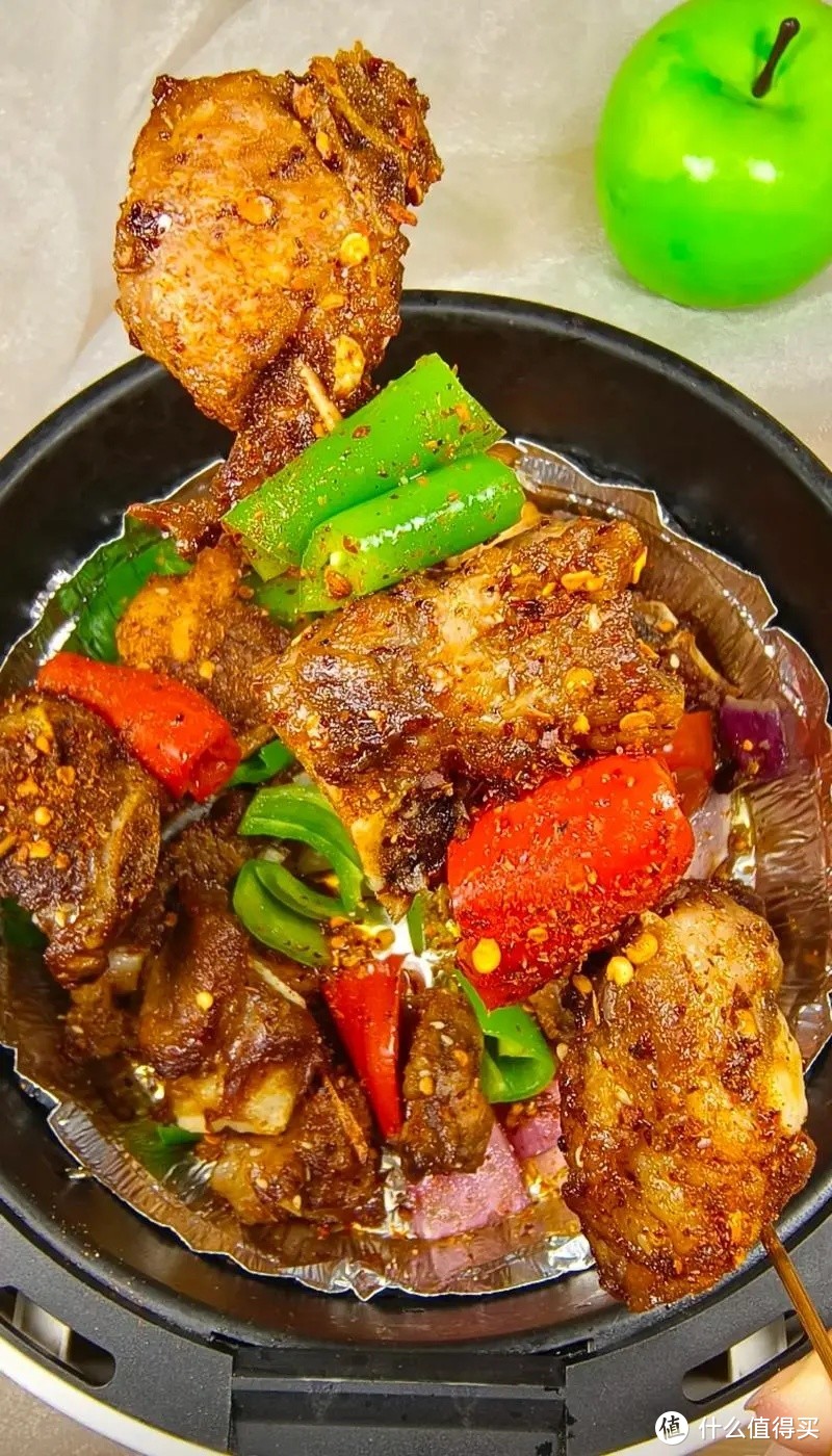 空气炸锅烤排骨的家常做法